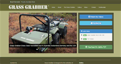 Desktop Screenshot of grassgrabber.com.au